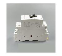 TOCT1 2P 25A 220V/230V 50/60HZ Din rail Household ac Modular contactor with Manual Control Switch 2NO or 1NO 1NC or 2NC EKFBQBGW(2NC)