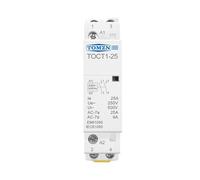 TOCT1 2P 25A 220V/230V 50/60HZ Guida Din Contattore modulare CA domestico 2NO 2NC o 1NO 1NC(16A 1NO 1NC)
