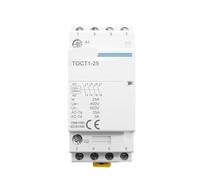 TOCT1 4P 25A 110V BOBINA 50/60HZ Din rail Contattore modulare for uso domestico 4NO o 2NO 2NC Contattori 1 pz(110V,4NO)
