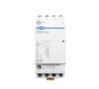 TOCT1 4P 25A 110V BOBINA 50/60HZ Guida Din Contattore modulare CA for uso domestico Contattori 4NO o 2NO 2NC(220V,2NO2NC)