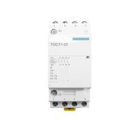 TOCT1 4P 25A 110V Bobina 50/60HZ Rail Domestico Modulare Conttor 4NO o 2NO 2(2NO2NC,110V)