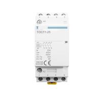 TOCT1 4P 25A 220V/230V 50/60HZ Guida Din Contattore modulare CA for uso domestico 4NO(220V,4NO)