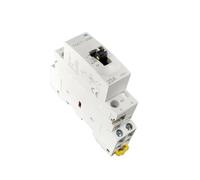 TOCT1 Contattore modulare CA domestico su guida Din 2P 25A 220V/230V 50/60HZ con interruttore di comando manuale 2NO o 1NO 1NC o 2NC(1NO 1NC)