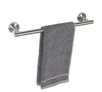 TocTen Barra porta asciugamani da bagno, in acciaio inox SUS304, resistente, montaggio a parete, 40,6 cm, nichel spazzolato