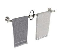 TocTen Bath Towel Bar - Thicken SUS304 Stainless Steel Bathroom Towel Holder, Towel Rod for Bathroom Heavy Duty Wall Mounted Towel Rack Hanger (24IN, Brushed Nickel)