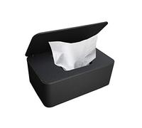 TOCYORIC Baby Wipes - Contenitore per biberon a forma di bottiglia, con scomparti per le mani, colore: nero