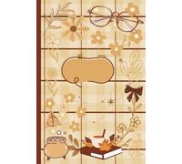 Toda la Nostalgia Notebook: Light Brown Edition: Cozy Autumn-Inspired Journal with Lined Pages and Blank Vision Board Sheets