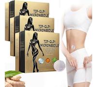 Todahof Tzp-Glp1 Nano Microneedle Patch,Microneedlepatch professionale Bee Curcuma, Todahof Microneedlepatch,Patch TZP-GLP-1 di lunga durata per donne e uomini, delicato e traspirante (3 scatole)