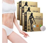 TODAHOF TZP-GLP1 Nano Microneedle Patch,TODAHOF Microneedlepatch,Microneedlepatch professionale al veleno d'api curcuma, toppa TZP-GLP-1 di lunga durata per donne e uomini (3 pezzi)