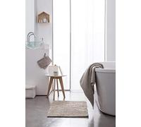 TODAY - Asciugamano da bagno, in cotone, 90 x 50 cm, grigio chiaro