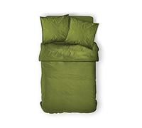 TODAY Copripiumino Matrimoniale in Cotone, 240 x 260 cm, Colore Verde Bambu, bambù, 260x240