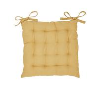 Today Coprisedia Assise Matelassee 38/38 Panama TODAY Essential Ocre in Giallo 38x38 cm