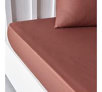Today Lenzuolo con angoli Essential 140x190 cm 100% cotone 2 persone terracotta