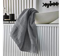 Today Essential Steel - Asciugamano da bagno in cotone, 70 x 130 cm