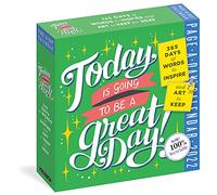 TODAY GREAT DAY! PAGE-A-DAY 2022: 365 Days of Words to Inspire and Art to Keep
