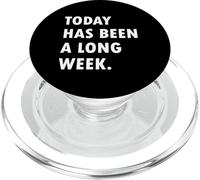 Today Has Been A Long Week PopSockets PopGrip per MagSafe