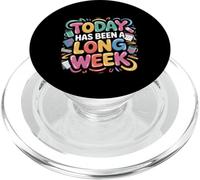 Today Has Been A Long Week Sarcastico esausto stanco - PopSockets PopGrip per MagSafe