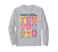 Today I Feel Axolotl Kids Emotions Maglia a Manica