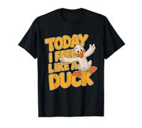 Today I feel like a Duck | T-shirt per bambini con anatra | Anatra per bambini Maglietta