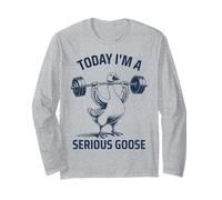 Today I'm A Serious Goose - Oggi Sono Un'oca Grave Maglia a Manica