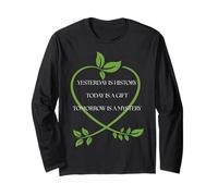 Today Is A Blessing Inspirational Quotes Design Motivazionale Maglia a Manica