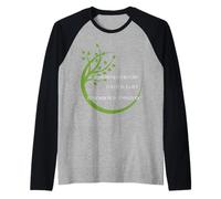 Today Is A Blessing Inspirational Quotes Design Motivazionale Maglia con Maniche Raglan