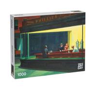 Today is Art Day - Edward Hopper - Nighthawks - Puzzle - 1000-piece