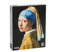 Today is Art Day - Johannes Vermeer - Girl with a Pearl Earring - Puzzle - 1000-