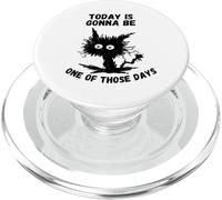 Today is going be one of those days humor Funny Stressed Cat PopSockets PopGrip per MagSafe