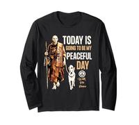 Today is Going to Be My Peaceful Day | Walk for Peace Maglia a Manica
