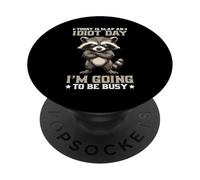 Today Is Slap An Idiot Day I'm Going To Be Busy PopSockets PopGrip Adesivo