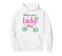 Today Is Your Lucky Day St. Patrick's Day Vibe Felpa con Cappuccio