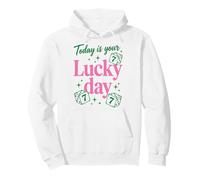 Today Is Your Lucky Day St. Patrick's Day Vibe Felpa con Cappuccio