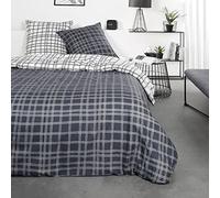 TODAY Parure da letto 2 persone 220 x 240 cotone stampa Sunshine 7,24 Grigio