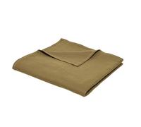 Today Plaid, coperte Plaid XL 150/200 Gaze de coton TODAY Essential Bronze in Marrone 150x200 cm