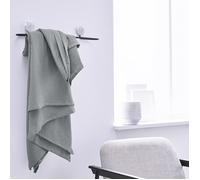Today Plaid, coperte Plaid XL 150/200 Gaze de coton TODAY Essential Dune in Grigio 150x200 cm