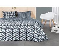 Today Set di biancheria da letto, Cotone, Blu, Jumeau XL
