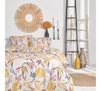 TODAY Sunshine - Set di biancheria da letto matrimoniale, 240 x 220 cm, in cotone stampato, 14,53