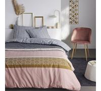 TODAY Sunshine - Set di biancheria da letto matrimoniale, 240 x 260 cm, in cotone stampato, 15,9 cm