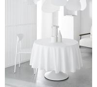 TODAY Tovaglia Tavolo rotonda in cotone Prestige - bianco - D 180 cm