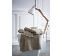TODAY Tovagliolo di Toilette Premium 257625-Asciugamano, 50 x 90 cm, Colore: Beige, Cotone