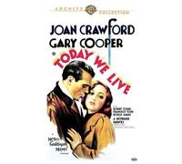 Today We Live (DVD) Gary Cooper Joan Crawford Robert Young