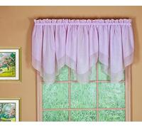 Today's Curtain Emelia Original Voile Ascot 63,5 cm, Lilla, 101,6 cm di larghezza x 63,5 cm di lunghezza