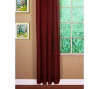 Today's Curtain Emelia - Pannello in voile originale, 160 cm, bordeaux, 152 x 160 cm (lunghezza x larghezza)