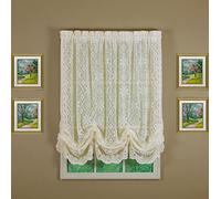 Today's Curtain Hopewell - Paralume in pizzo a palloncino, colore: crema, 59 x 63 cm