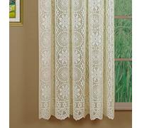 Today's Curtain Hopewell - Tenda in pizzo 182 cm, crema, 147 x 182 cm (l x L)