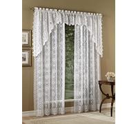 Today's Curtain Hopewell - Tenda in pizzo 213 cm, bianco, 147 x 213 cm (l x L)