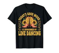 Today's Good Mood Is Sponsored By Line Dancing Maglietta