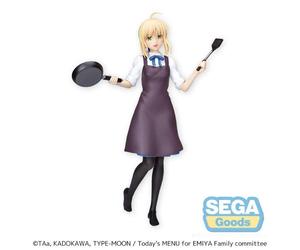 Today's Menu for Emiya Family PM PVC Statue Saber 21 cm SEGA