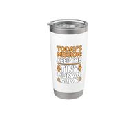 Today's Mission Keep The Tiny Humans Alive Bicchiere termico in acciaio inox doppia parete